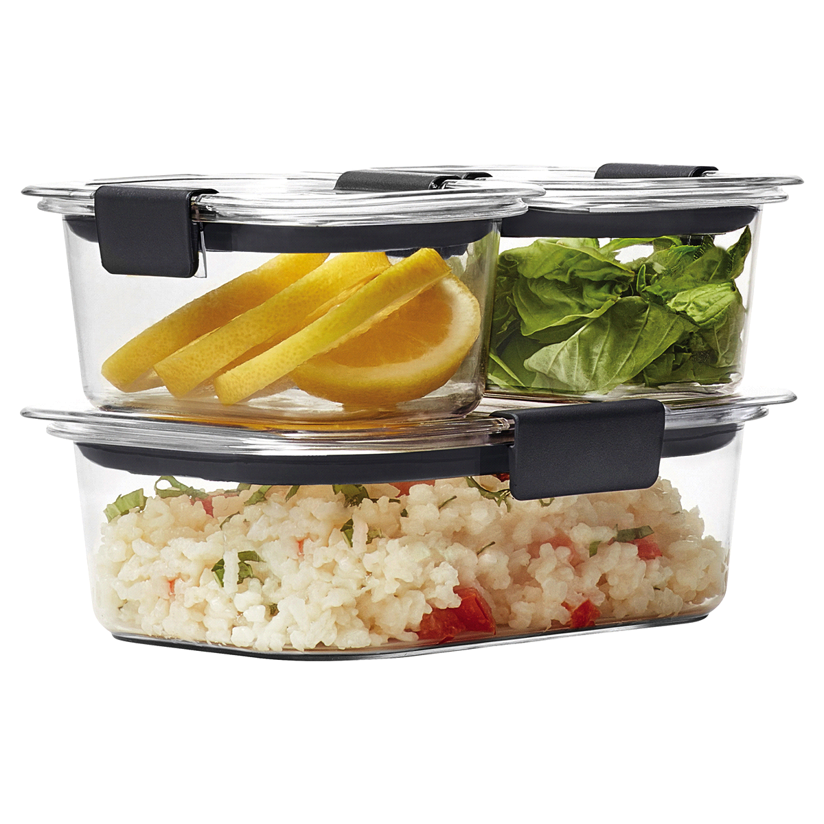 slide 5 of 10, Rubbermaid Food Storage Container Set, 6 ct