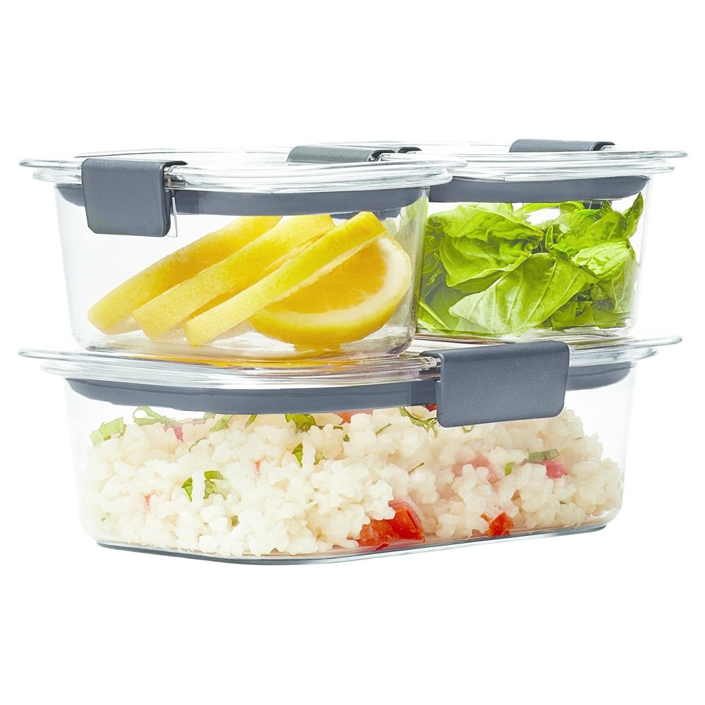 slide 3 of 10, Rubbermaid Food Storage Container Set, 6 ct