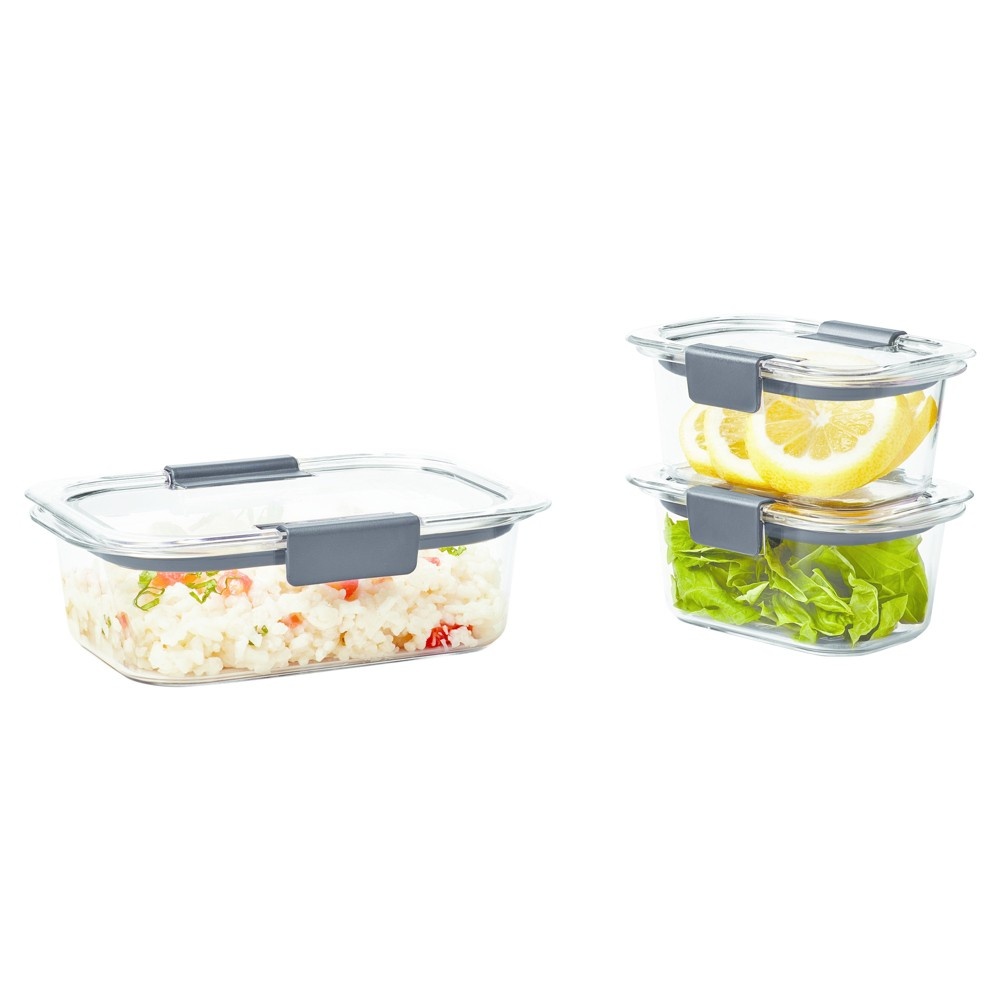 slide 7 of 10, Rubbermaid Food Storage Container Set, 6 ct