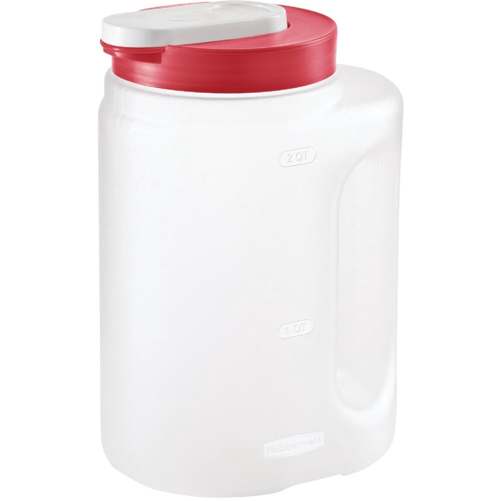 slide 2 of 2, Rubbermaid Mixermate Leak-Resistant Pitcher, 2 qt