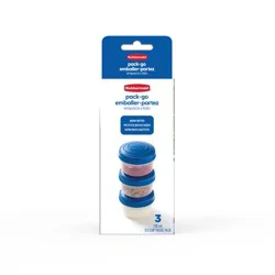 Rubbermaid© Pack + Go™ Mini Bites Containers, 1 ct