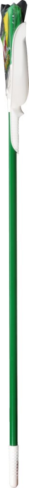 slide 2 of 4, Libman Angle Broom And Dustpan - Green/White, 1 ct