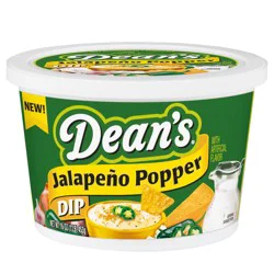 Dean's Jalapeno Popper Dip 16 oz