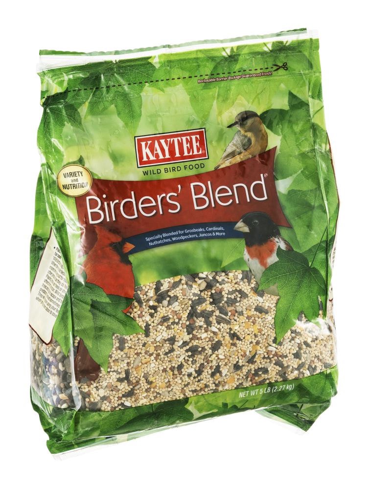 slide 3 of 4, Kaytee Birder's Blend Wild Bird Seed, 5 lb