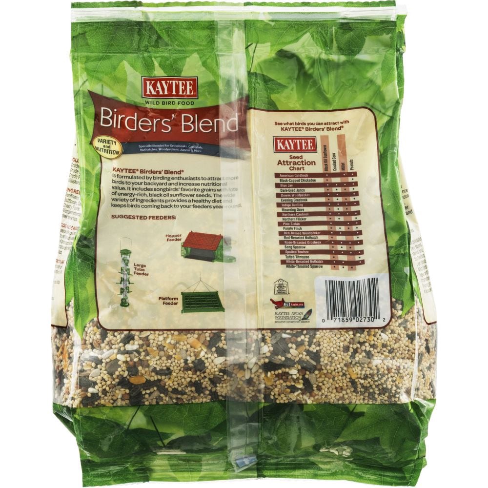 slide 2 of 4, Kaytee Birder's Blend Wild Bird Seed, 5 lb