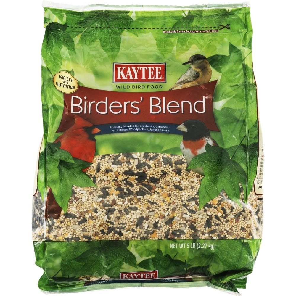 slide 4 of 4, Kaytee Birder's Blend Wild Bird Seed, 5 lb