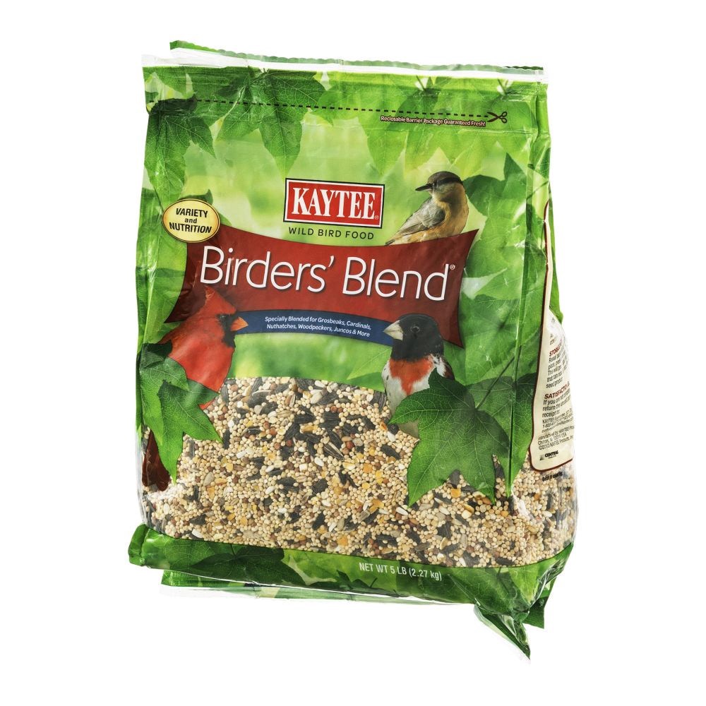 slide 3 of 4, Kaytee Birder's Blend Wild Bird Seed, 5 lb