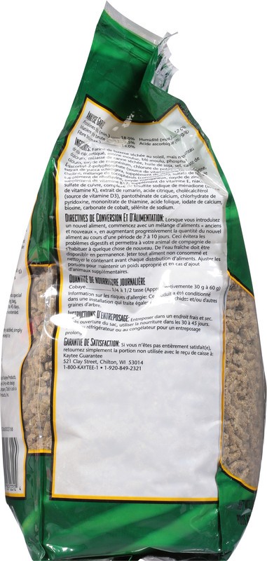 slide 2 of 4, Kaytee Forti-Diet Guinea Pig Daily Food 5 lb, 5 lb