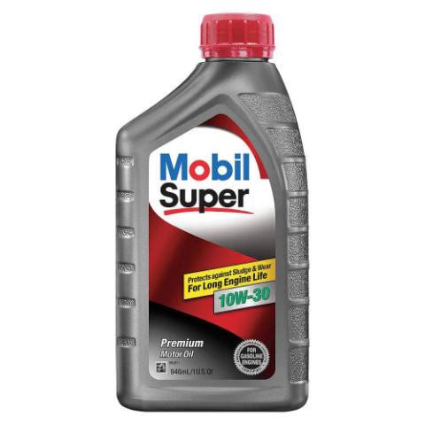 slide 1 of 1, Mobil Super Motor Oil 5W-30, 1 qt