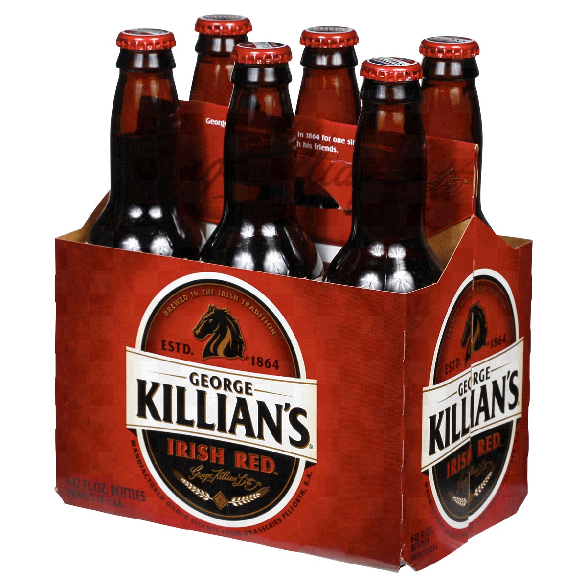 slide 5 of 5, Killian's Premium Irish Red Bottles, 6 ct; 12 oz