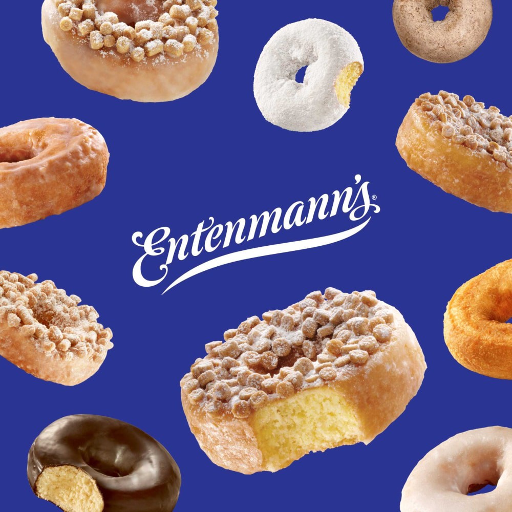 slide 5 of 5, Entenmann's Crumb Topped Donuts, 8 ct