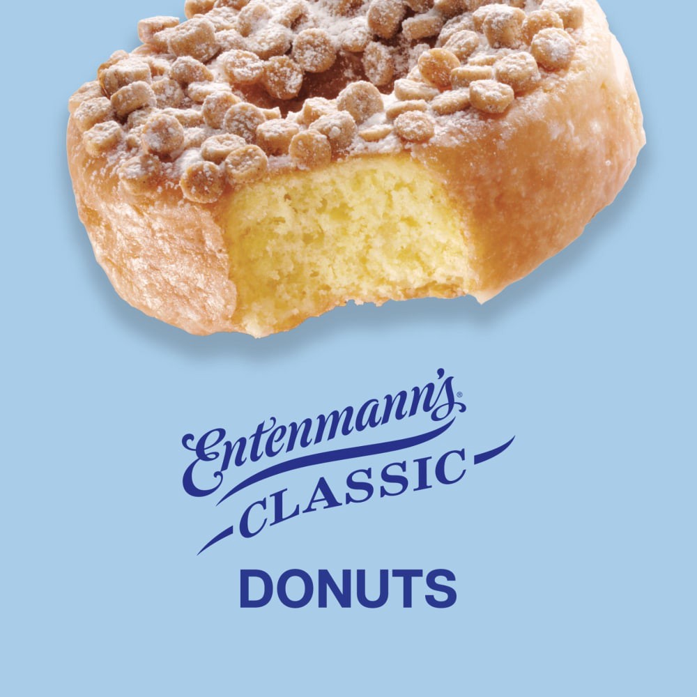 slide 3 of 5, Entenmann's Crumb Topped Donuts, 8 ct