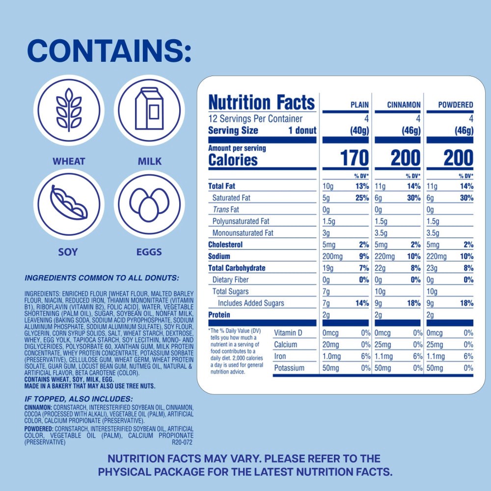 slide 5 of 5, Entenmann's Soft'ees Variety Pack Donuts, 12 count, 18.5 oz, 12 ct