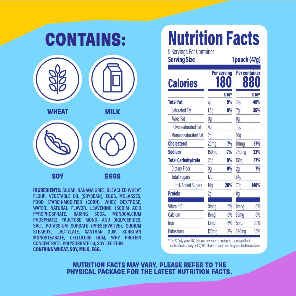 slide 4 of 5, Entenmann's Banana Muffin- Mini Muffins, 5 count, 8.25 oz, 5 ct