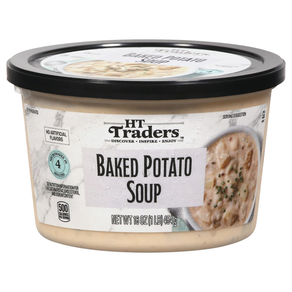 slide 3 of 3, Harris Teeter® HT Traders™ Baked Potato Soup, 16 oz