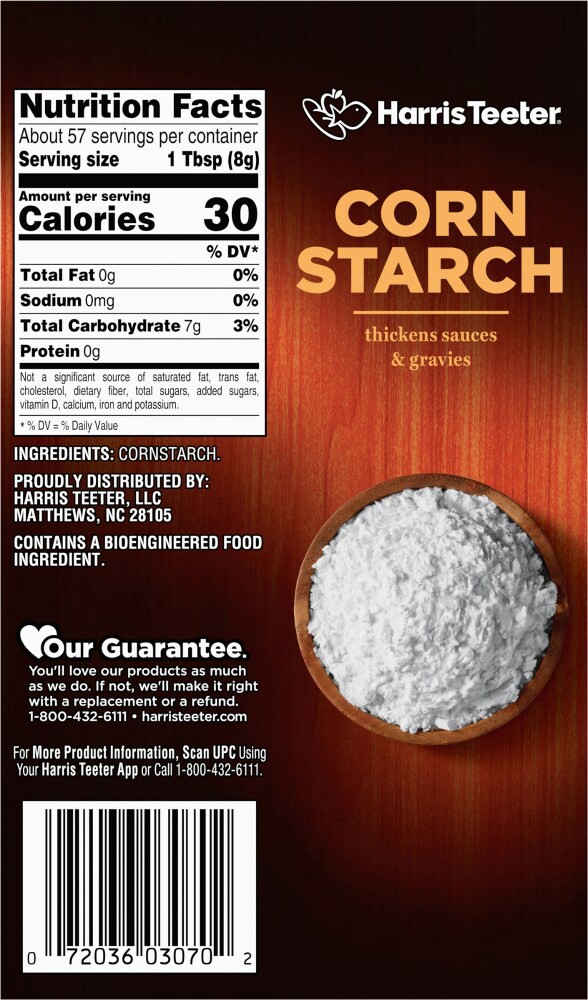 slide 3 of 3, Harris Teeter Pure Corn Starch, 16 oz