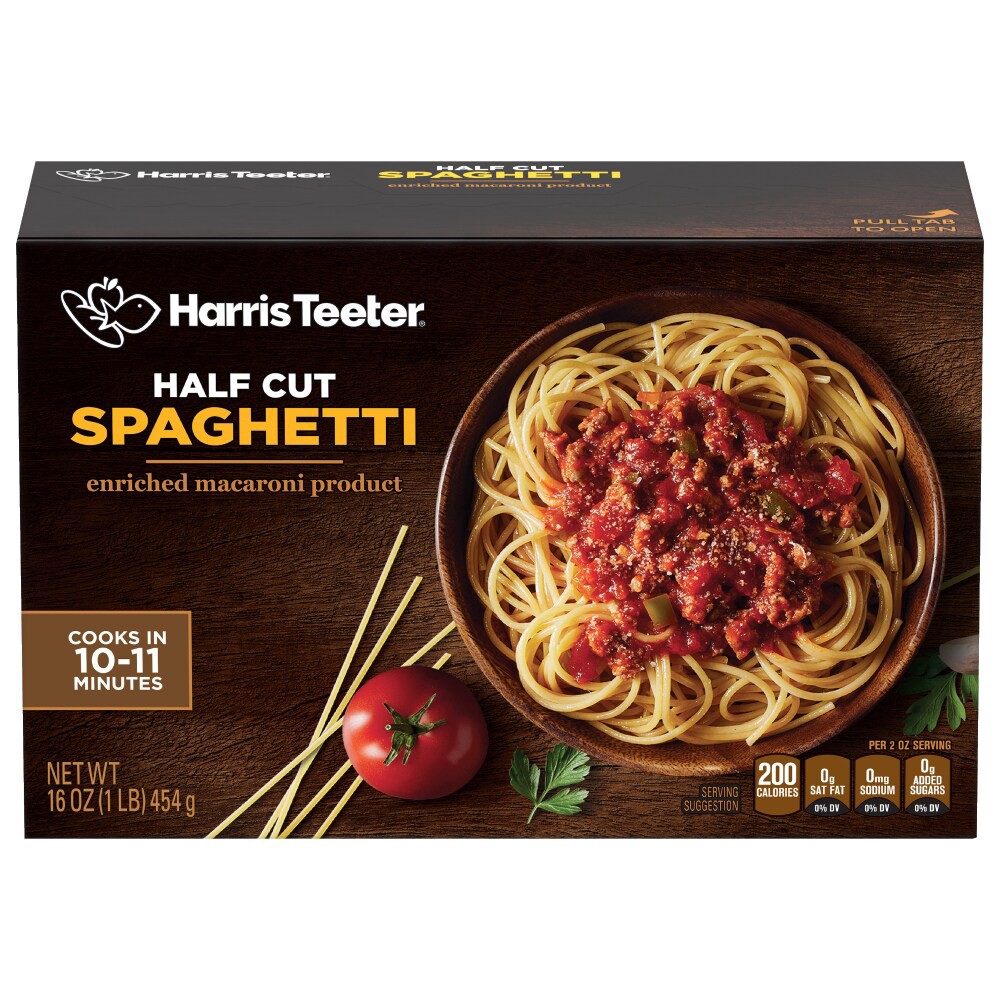 slide 3 of 5, Harris Teeter Cut Spaghetti, 16 oz
