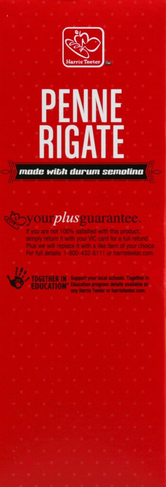 slide 2 of 3, Harris Teeter Penne Rigate, 16 oz