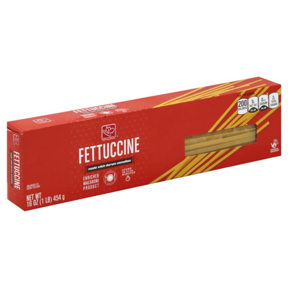 slide 4 of 4, Harris Teeter Fettuccine - 16 oz, 16 oz