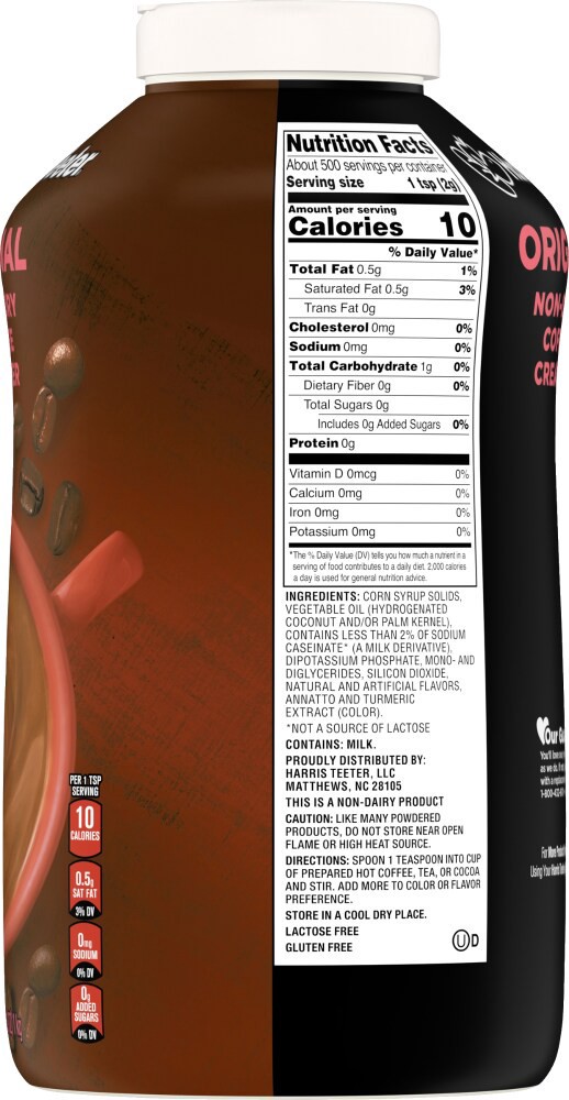 slide 2 of 5, Harris Teeter Non Dairy Creamer, 35.3 oz