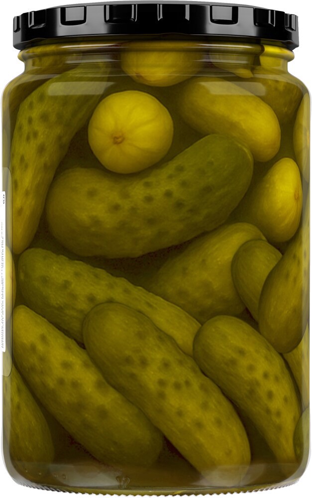 slide 4 of 4, Harris Teeter Pickles - Baby Dill, 24 oz