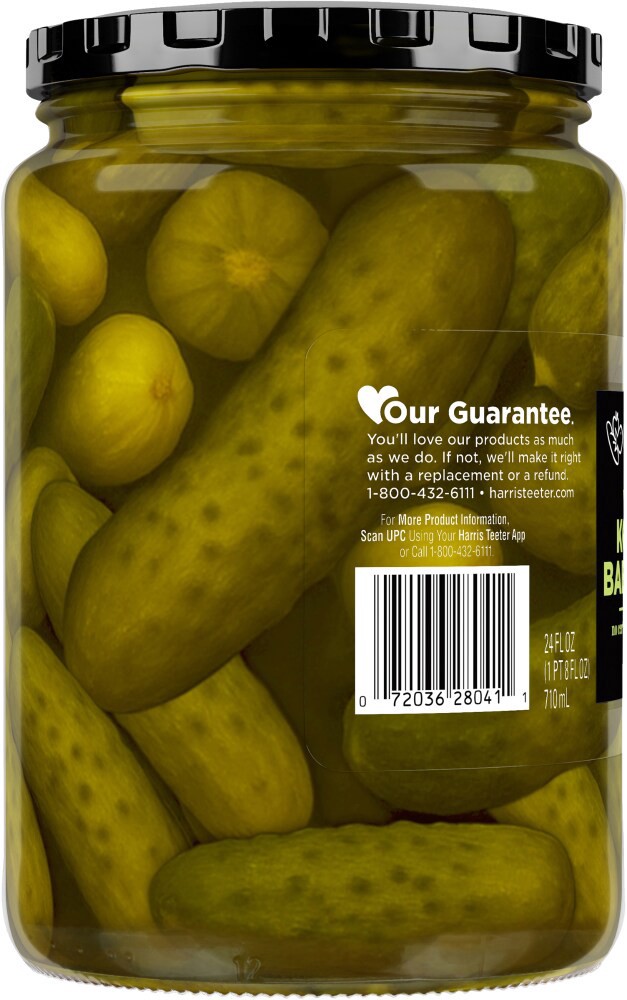 slide 2 of 4, Harris Teeter Pickles - Baby Dill, 24 oz