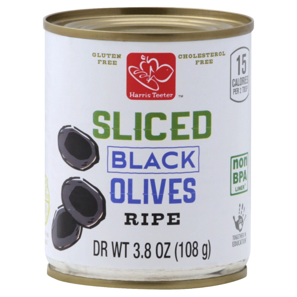 slide 3 of 4, Harris Teeter Ripe Olives, 3.8 oz