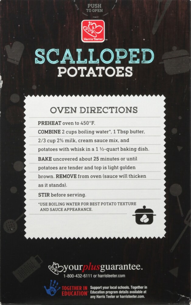 slide 4 of 4, Harris Teeter Scalloped Potatoes, 5.25 oz