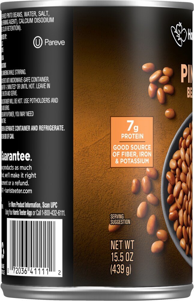 slide 6 of 6, Harris Teeter™ Pinto Beans, 15.5 oz