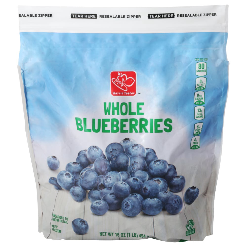 slide 2 of 6, Harris Teeter Blueberries, 16 oz