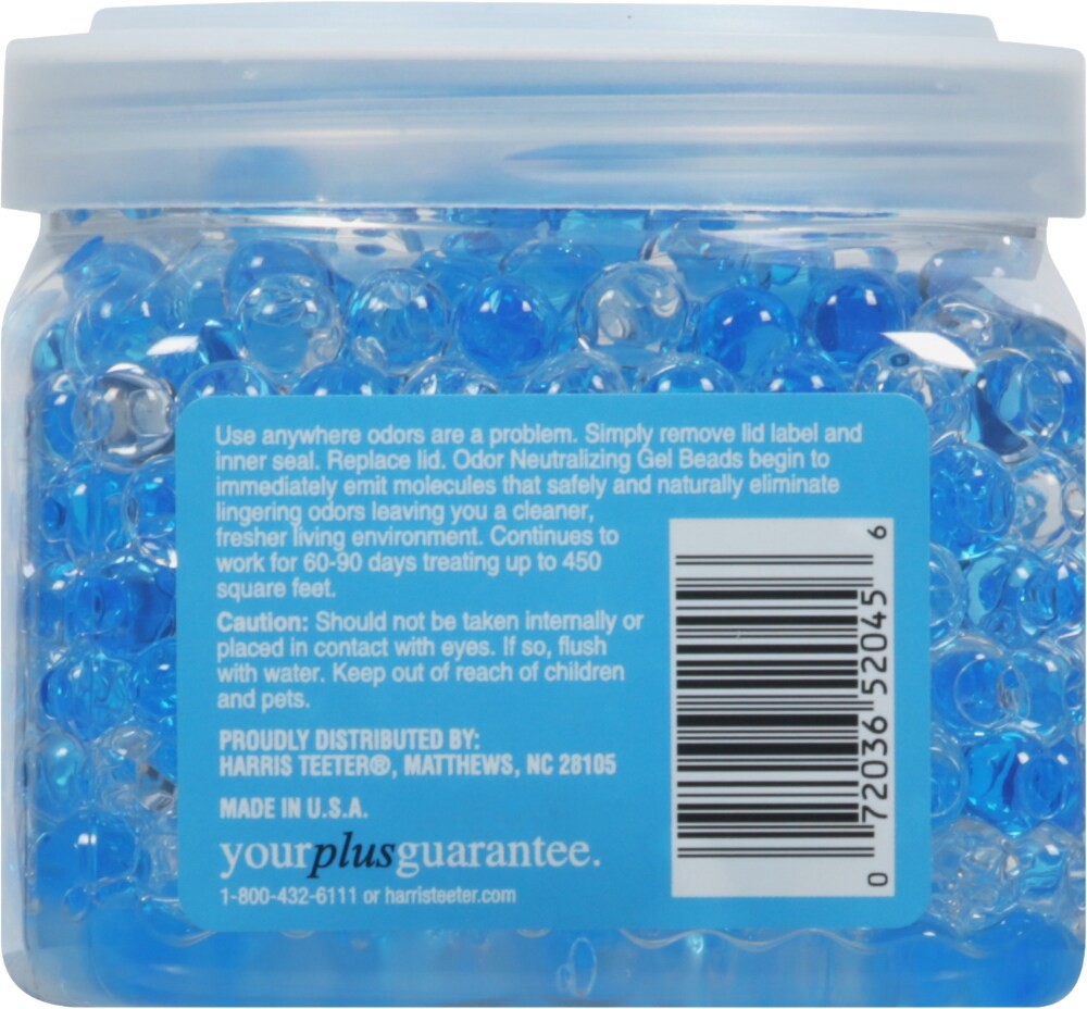 slide 2 of 3, Harris Teeter yourhome Odor Nuetralizing Gel Beads - Cotton, 12 oz