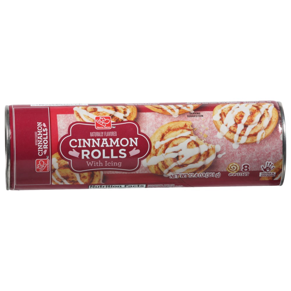 slide 2 of 4, Harris Teeter Cinnamon Rolls, 12.4 oz