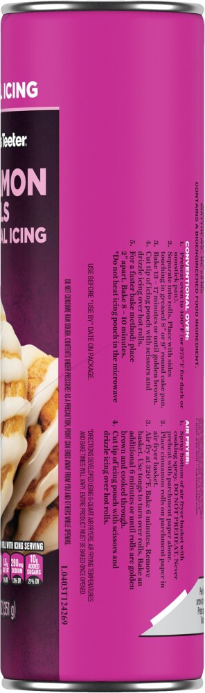 slide 4 of 4, Harris Teeter Cinnamon Rolls, 12.4 oz