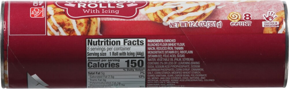 slide 3 of 4, Harris Teeter Cinnamon Rolls, 12.4 oz