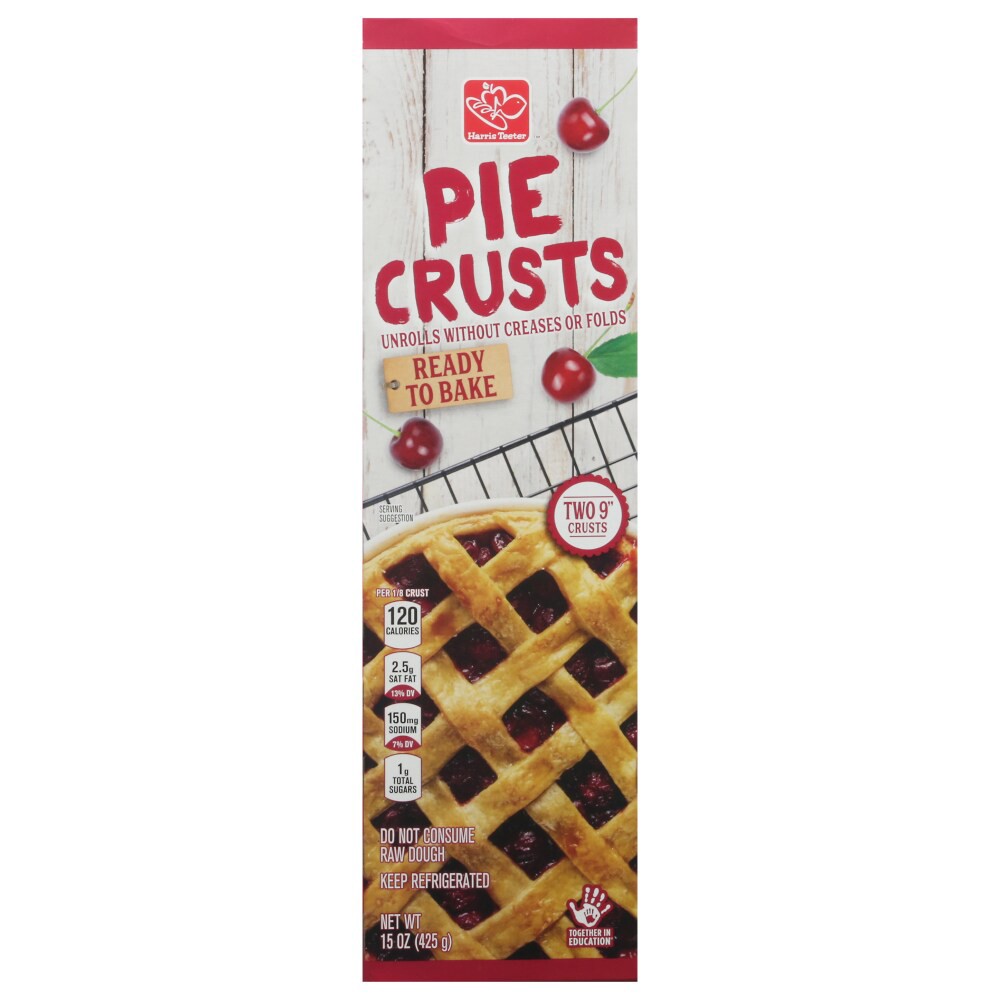 slide 2 of 3, Harris Teeter Pie Crusts, 2 ct