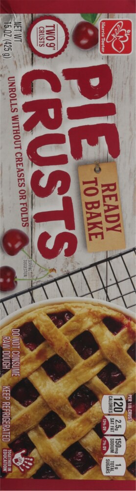 slide 3 of 3, Harris Teeter Pie Crusts, 2 ct