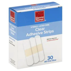 Harris Teeter Clear Adhesive Strips