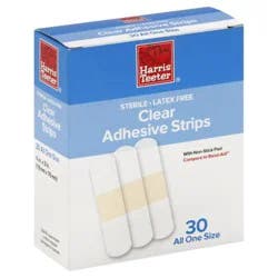 Harris Teeter Clear Adhesive Strips