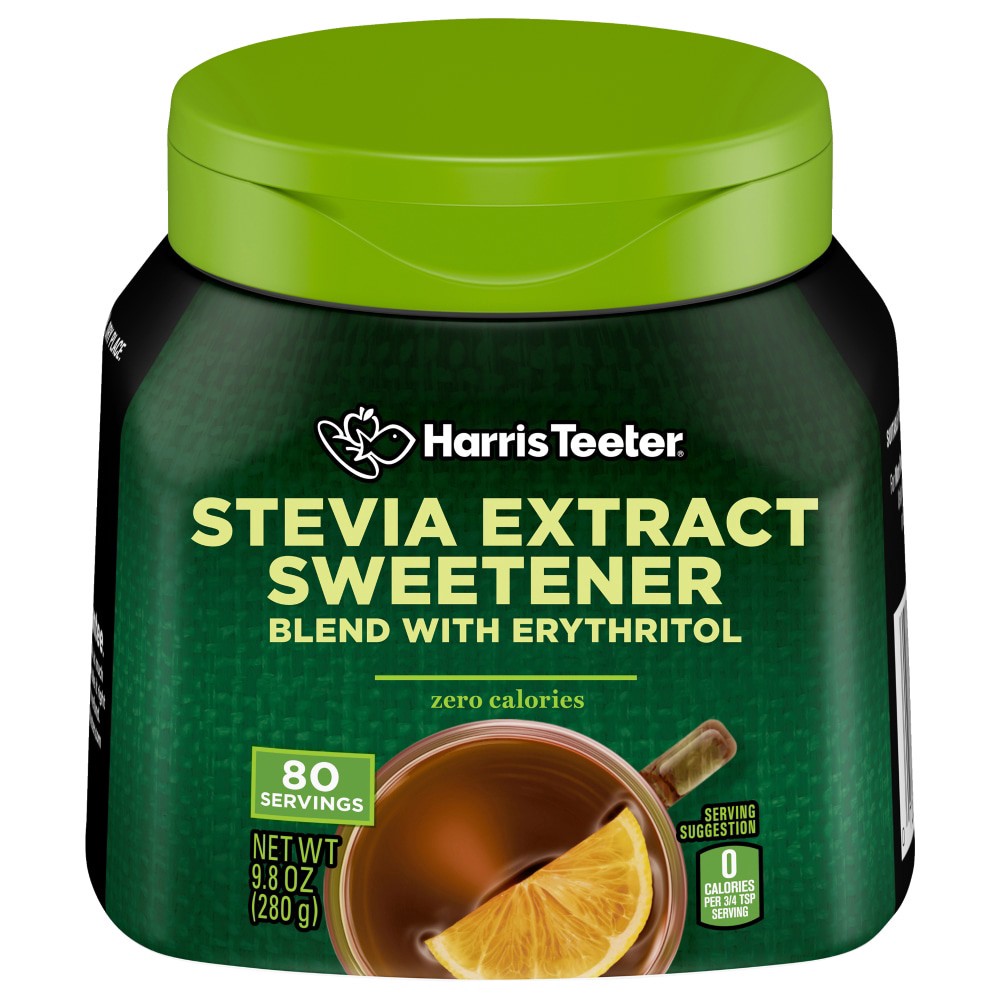 slide 4 of 4, Harris Teeter Stevia Sweetener Jar, 9.8 oz
