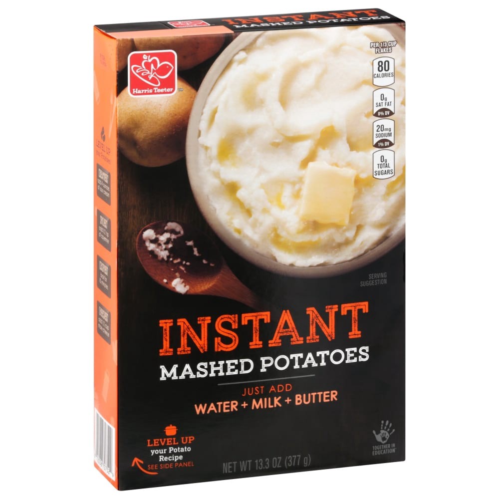 slide 5 of 5, Harris Teeter Mashed Potatoes - In an Instant - 13.3 oz, 13.3 oz