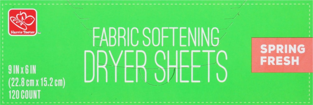 slide 5 of 5, Harris Teeter yourhome Fabric Softener Sheets -Spring Fresh, 120 ct