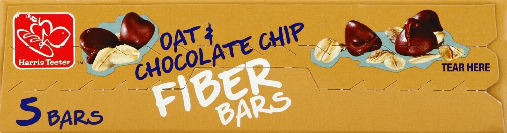 slide 2 of 4, Harris Teeter Oat & Chocolate Chip Fiber Bars, 7 oz