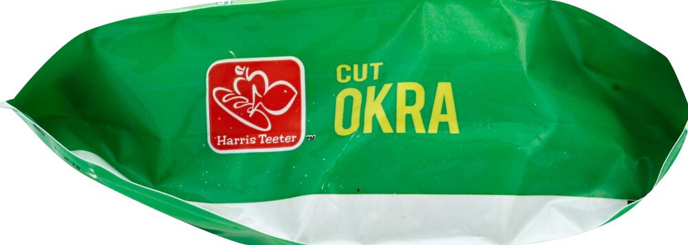 slide 2 of 2, Harris Teeter Okra - Cut, 12 oz