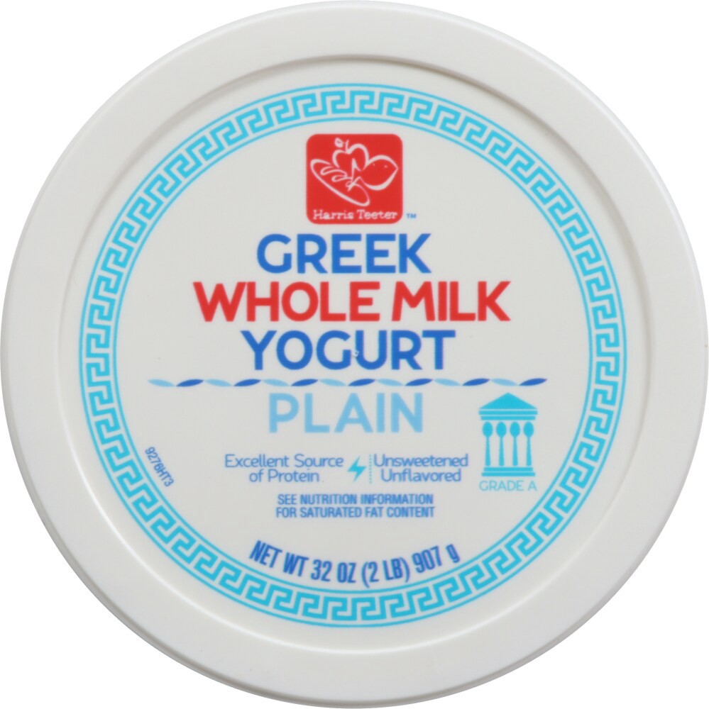 slide 2 of 5, Harris Teeter Whole Milk Greek Yogurt, 32 oz