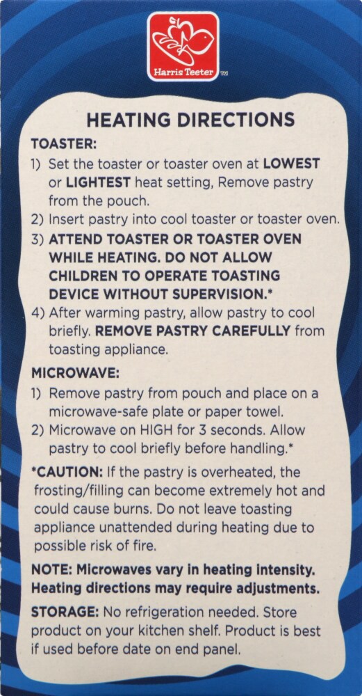 slide 4 of 5, Harris Teeter Tstr Pastry Cookie & Creme, 1 ct