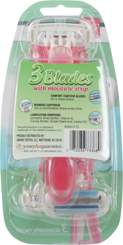 slide 2 of 2, Harris Teeter 3 Blade W/ Moisture Strip, 3 ct