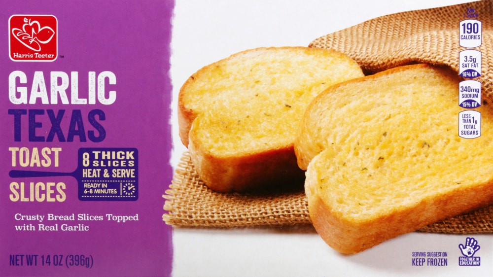 slide 2 of 3, Harris Teeter Garlic Toast, 1 ct