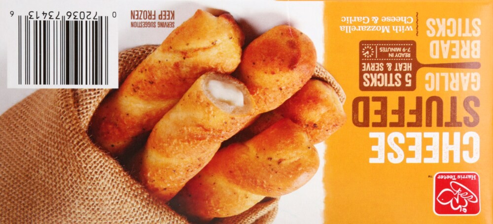 slide 3 of 6, Harris Teeter Cheese Stuffed Breadsticks, 11.5 oz