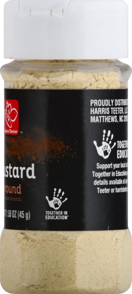 slide 2 of 4, Harris Teeter Ground Mustard, 1.58 oz
