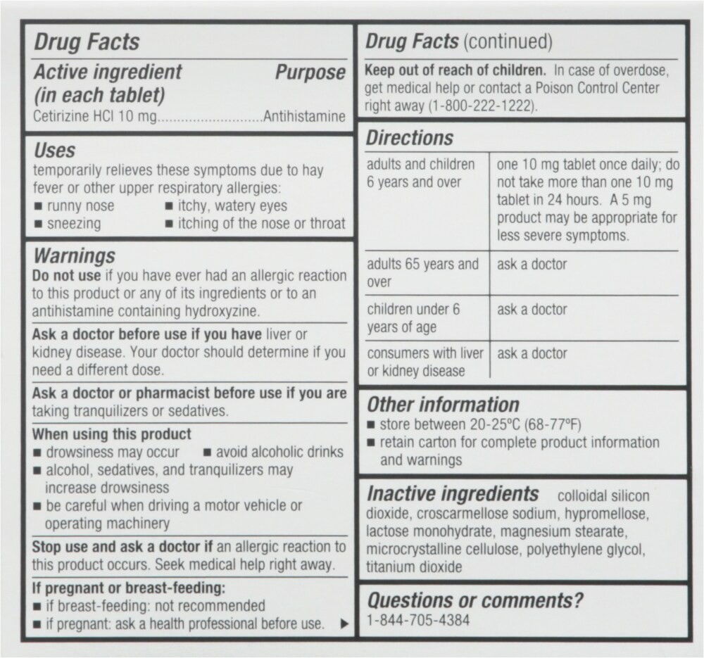 slide 2 of 5, Harris Teeter Allday Alrgy Cetitizine 10M, 30 ct